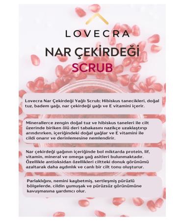 LOVECRA Body Scrub Anti-Ingrown Hibiscus Grained Foot Care and Body Peeling 290gr - Buy Online on GoSupps.com