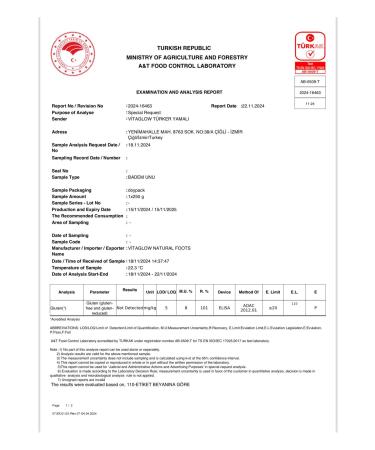 Vitaglow Gluten-Free Almond Flour (ANALYZED) Almond Flour (1 Kg) - Buy Online on GoSupps.com