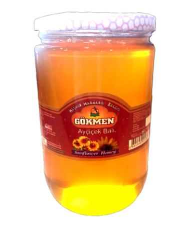 Gokmen Strained Sunflower Honey Jar (850 G)