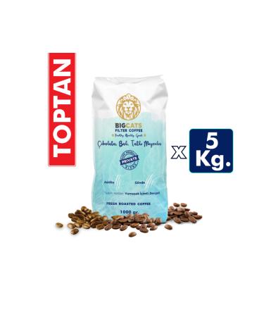 Bigcats Tiger Office Blend Wholesale Filter Coffee - 5 Kg.