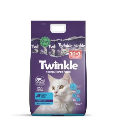 Twinkle Twinkle Fish Adult Cat Food 10 Kg. (10 in 1)