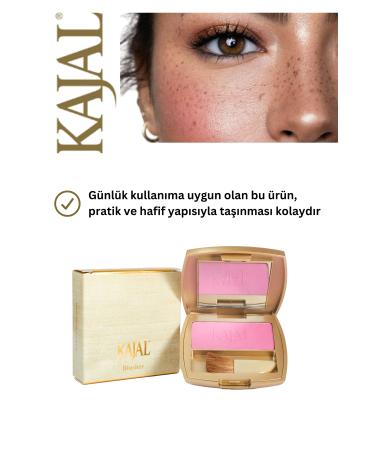 KAJAL Brown Red Blush & Rust Blusher - No: 309 - Buy Online on GoSupps.com