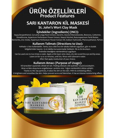 G k ek Healing St. John's Wort Clay Mask (ST. JOHN'S WORT CLAY MASK) - Buy Online on GoSupps.com