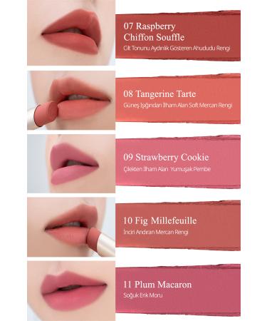 CLIO Soft Textured Light Matte Lipstick CLIO Chiffon Mood Lip (03 Mauve Fuchsia) - Buy Online on GoSupps.com