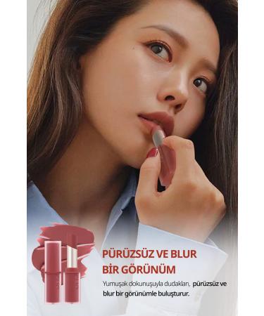 CLIO Soft Textured Light Matte Lipstick CLIO Chiffon Mood Lip (02 Rose Nut) - Buy Online on GoSupps.com