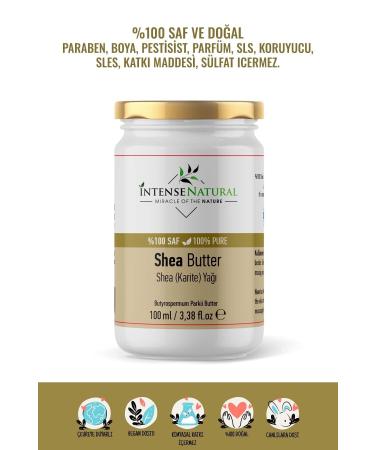 Intense Natural Shea Butter Cold Pressed 100 ml 0 Pure and Natural Shea Butter Oil