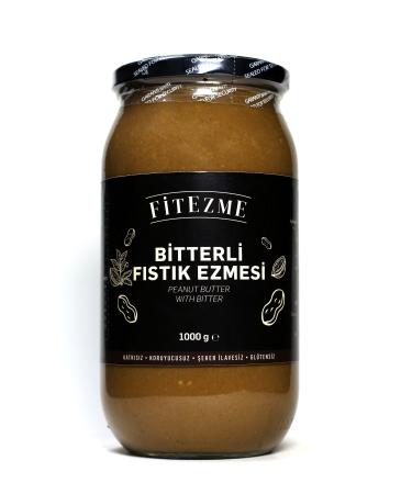fitezme Bitter Peanut Butter (Peanut) 1000g