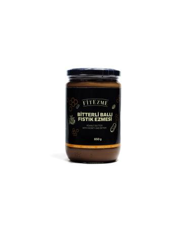 fitezme Bitter Honey Peanut Butter (Peanut) 650g