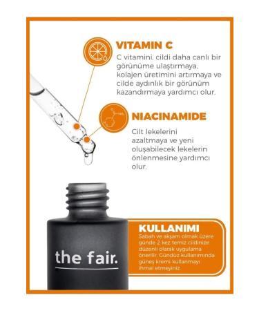 The Fair C-gleam Pore Care Skin Serum 2% Vitamin C 2% Niacinamide 30 ml - Buy Online on GoSupps.com