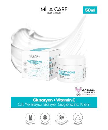 M LA CARE Skin Rejuvenator Barrier Strengthener Brightening Glutathione Vitamin C Cream 50ml