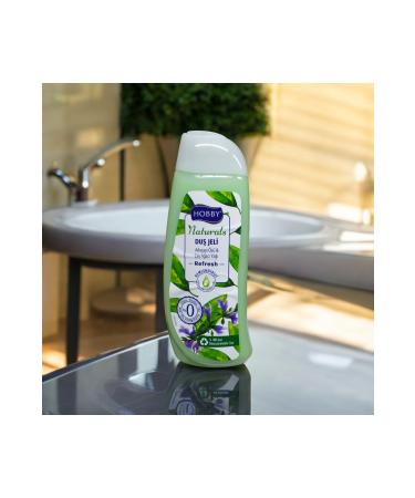 Hobby NATURALS Sage Extract & Tea Tree Oil Shower Gel 500ml
