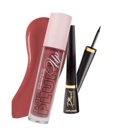 Pastel Plump Up 212 Hydrating Plumping Lip Gloss + Catherine Arley Dipliner Black