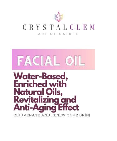 Crystalclem Beauty Face Massage Serum Organic Moisturizes Repairs Nourishes Brightens Face Massage Rejuvenates Day Serum - Buy Online on GoSupps.com