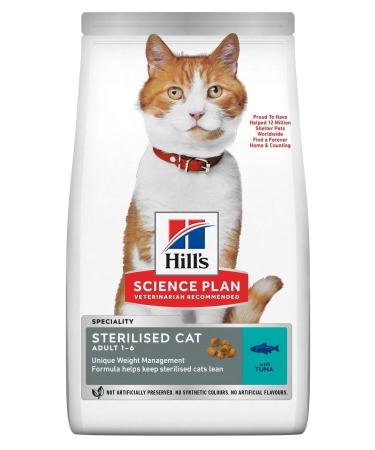 Hill's Salmon Sterilized Cat Food 1.5 Kg Science Plan Sterilized With Salmon Cat Food - Buy Online on GoSupps.com