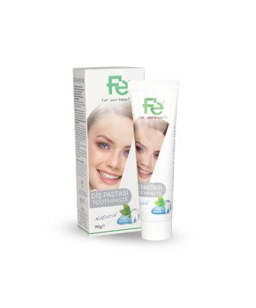 Fe Whitening Toothpaste Natural 90 gr - Buy Online on GoSupps.com