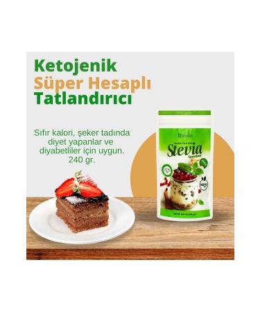 Fibrelle Double Zero Slim Stevia Sweetener Zero Calories (240 gr) - Buy Online on GoSupps.com