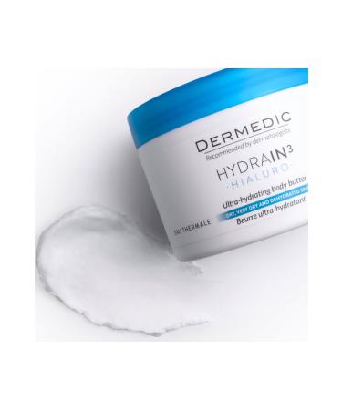DERMEDIC HYDRAIN 3 HIALURO ULTRA MOISTURIZING BODY CREAM 225ML - Buy Online on GoSupps.com