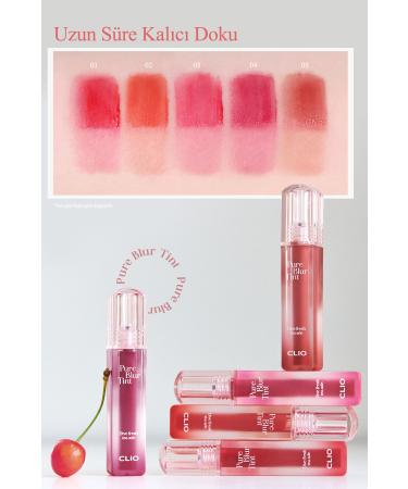 CLIO Blur Effect Tint Clio Pure Blur Tint (04 Tender And Juicy Cherry) (Dive Fruits Tea Ade) - Buy Online on GoSupps.com