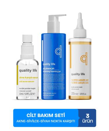 Quality Life Salicylic Acid Acne Anti-Comedone Blackhead Pore Cleanser Firming