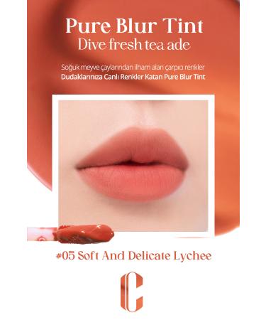 CLIO Blur Effect Tint Clio Pure Blur Tint (05 Soft And Delicate Lychee) (Dive Fruits Tea Ade) - Buy Online on GoSupps.com