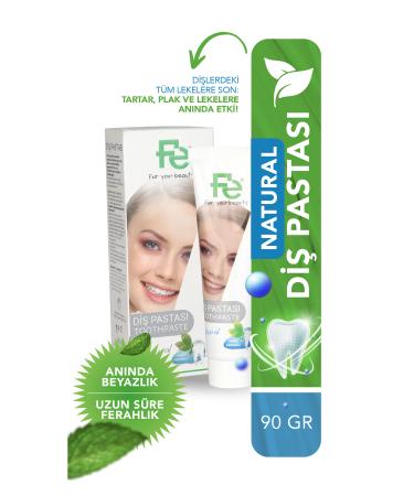 Fe Whitening Toothpaste Natural 90 gr