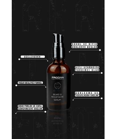 Prodan Beard Serum | Brighter More Lively | Beard Mustache Care -50ml - Buy Online on GoSupps.com