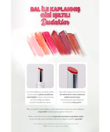 CLIO Intensely Pigmented and Shiny Lip Balm Clio Crystal Glam Balm (01 Honey Peach) - Buy Online on GoSupps.com