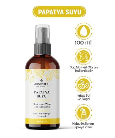 Monoville Chamomile Water Skin and Hair Tonic 100 ml (Chamomile Water)