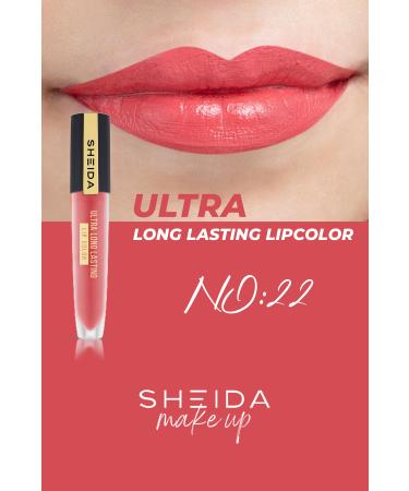 Sheida Ultra Long Lasting Lipcolor (Liquid Lipstick)