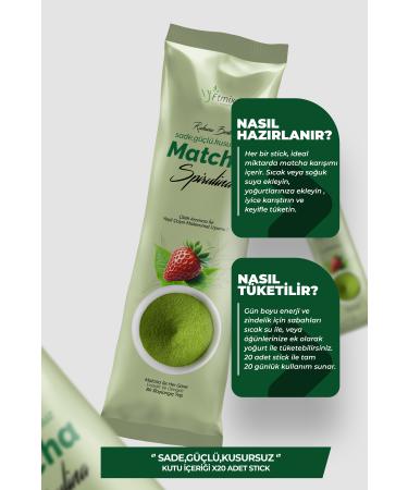 myftmix discover the power of nature Matcha Spirulina Supported Strawberry Flavored 20 Sticks - Buy Online on GoSupps.com
