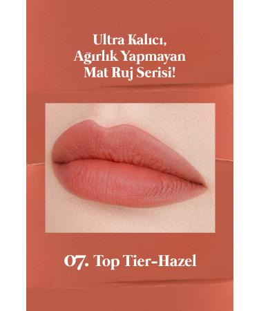 PERIPERA Matte Finish and Long-Lasting Stick Lipstick PERIPERA Ink Mood Matte Stick (07 Top-Tier Hazel) - Buy Online on GoSupps.com