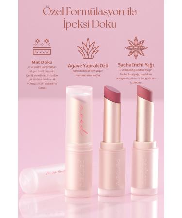 PERIPERA Matte Finish and Long-Lasting Stick Lipstick PERIPERA Ink Mood Matte Stick (10 Pink Avenue) - Buy Online on GoSupps.com