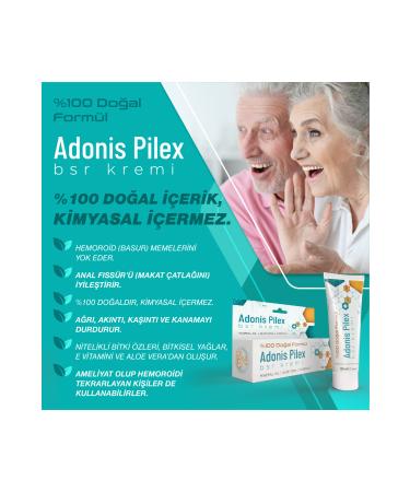 Adonis Pilex H.emorrhoid (B.ASUR) Cream Set of 2 (2 Pieces X 100 ml) - Buy Online on GoSupps.com