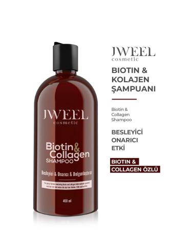 JWEEL COSMETIC Jweel Anti-Spilling and Anti-Breakage Repairing Strengthening and Collagen Shampoo 400 ml