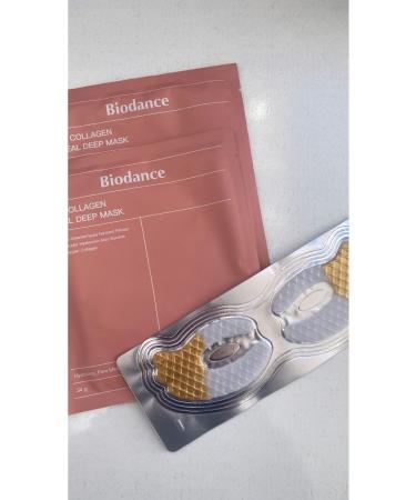 Biodance Bio Cologen Mask/Transparent Cologen Mask 2 Pack Eye Mask Gift