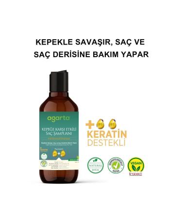 Agarta Natural Anti-Dandruff Shampoo 400 ml (VEGAN SALT-FREE) - Buy Online on GoSupps.com