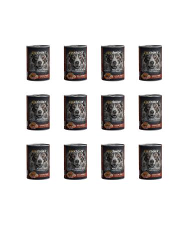 Pro Choice Lamb Salmon Carrot Paste Canned Dog Food 400 Gr (12 Pieces)