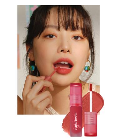 PERIPERA Matte Finish Full and Smooth Appearance Tint PERIPERA Ink Mood Matte Tint (07 Juicy Red)