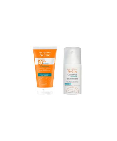 Avene Oily Skin SPF50+ and Care Cream Set