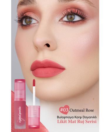 PERIPERA Matte Finish Full and Smooth Appearance Tint PERIPERA Ink Mood Matte Tint (03 Oatmeal Rose) - Buy Online on GoSupps.com