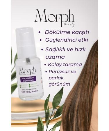 morphbeauty herbal formula effective against hair loss healthy fast growth 400 ml shampoo 50 ml hair serum - Buy Online on GoSupps.com