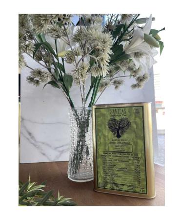 Sanitas North Aegean Natural Extra Virgin Olive Oil 3 L