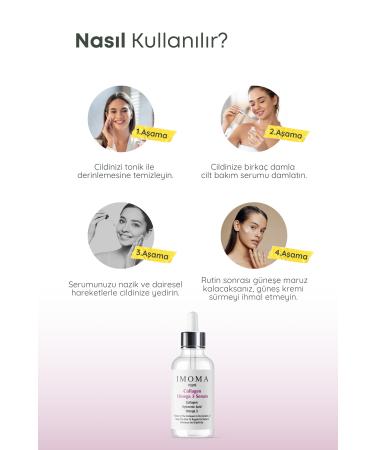 IMOMA Anti-Aging Anti-Wrinkle Niacinamide Vitamin B3 Vitamin E Avocado Collagen Omega3 - Buy Online on GoSupps.com