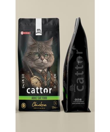 Mamator Cattor Adult Adult Cat Food Hypoallergenic 1.5 Kg Hypoallergenic - Buy Online on GoSupps.com