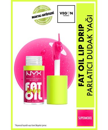 NYX Professional Makeup Fat Oil Lip Drip Shine Lip Oil - Supermodel