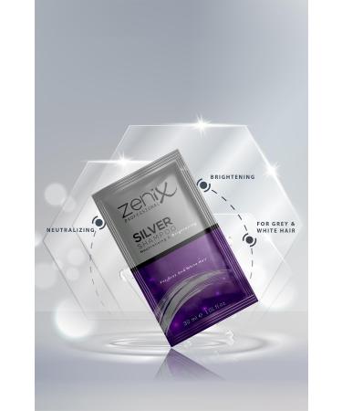 Cosmetics Zenix Silver Shampoo 30 Ml - Buy Online on GoSupps.com
