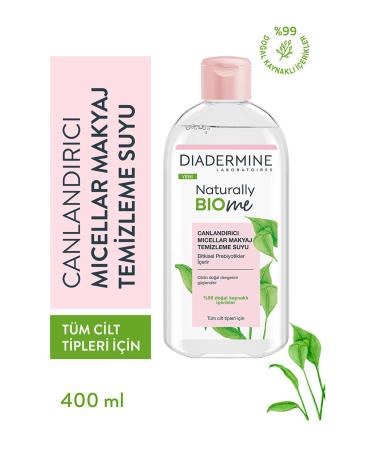 Diadermine Naturally Bio Me Revitalizing Micellar Make-Up Remover Water