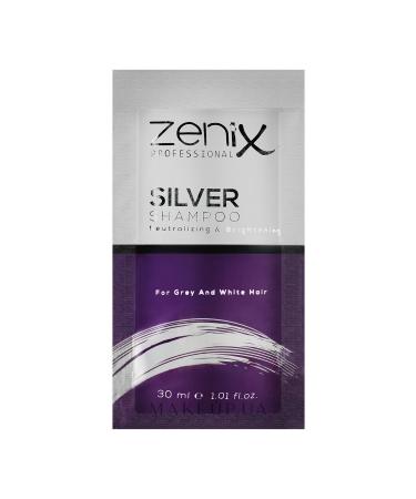 Cosmetics Zenix Silver Shampoo 30 Ml