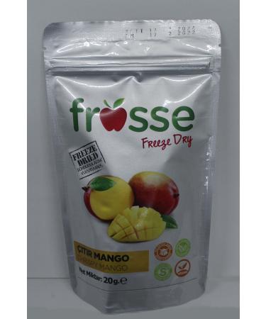 frosse 1 kg Freeze dried Mango crisp
