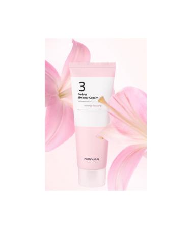 Numbuzin No.3 Velvet Beauty Cream - Skin Tone Equalizing Moisturizing Cream 60ml - Buy Online on GoSupps.com